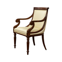 كرسي طعام فلوريس بذراعين