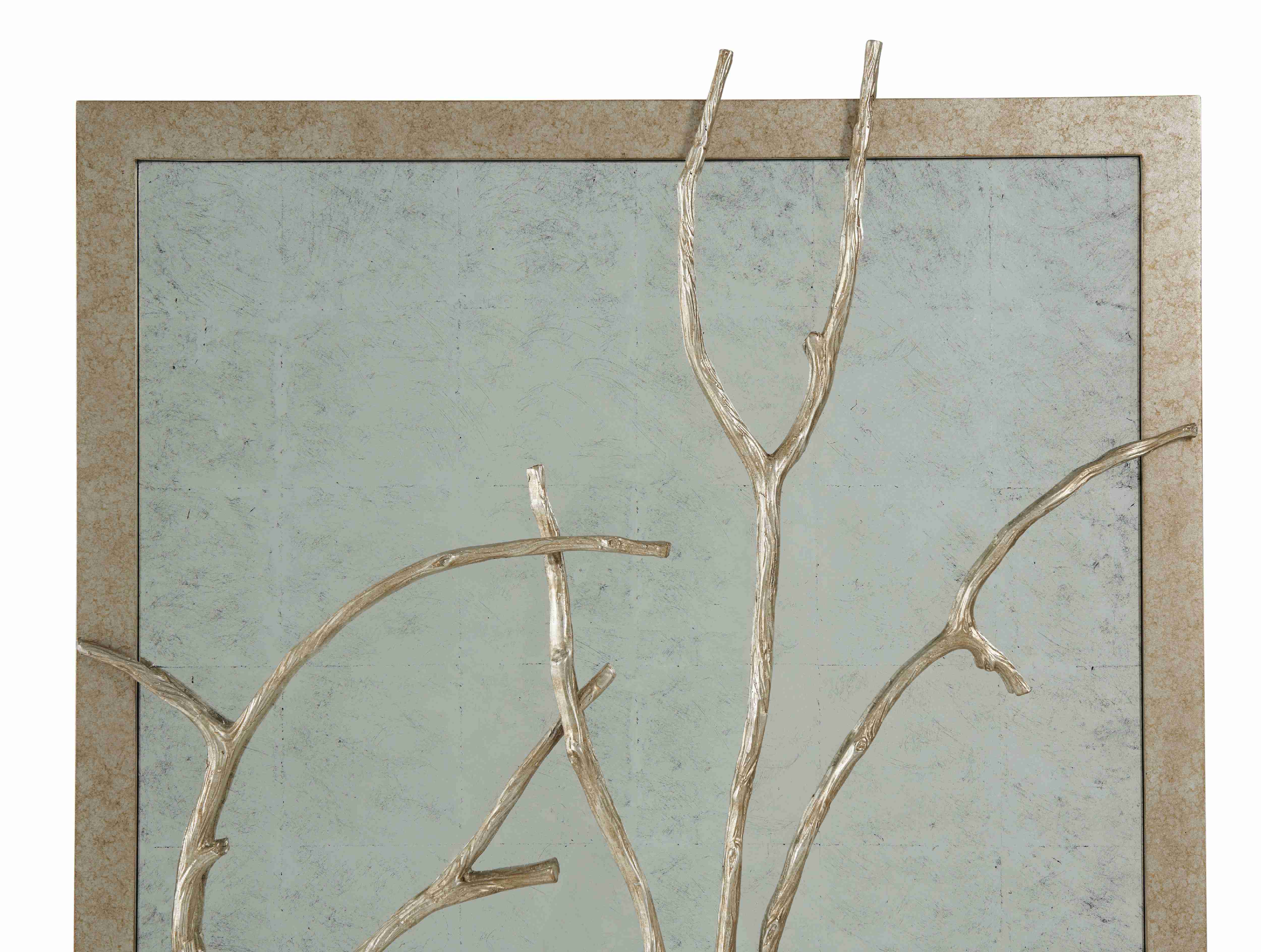 SILVER HAWTHORN TRIO WALL MIRROR