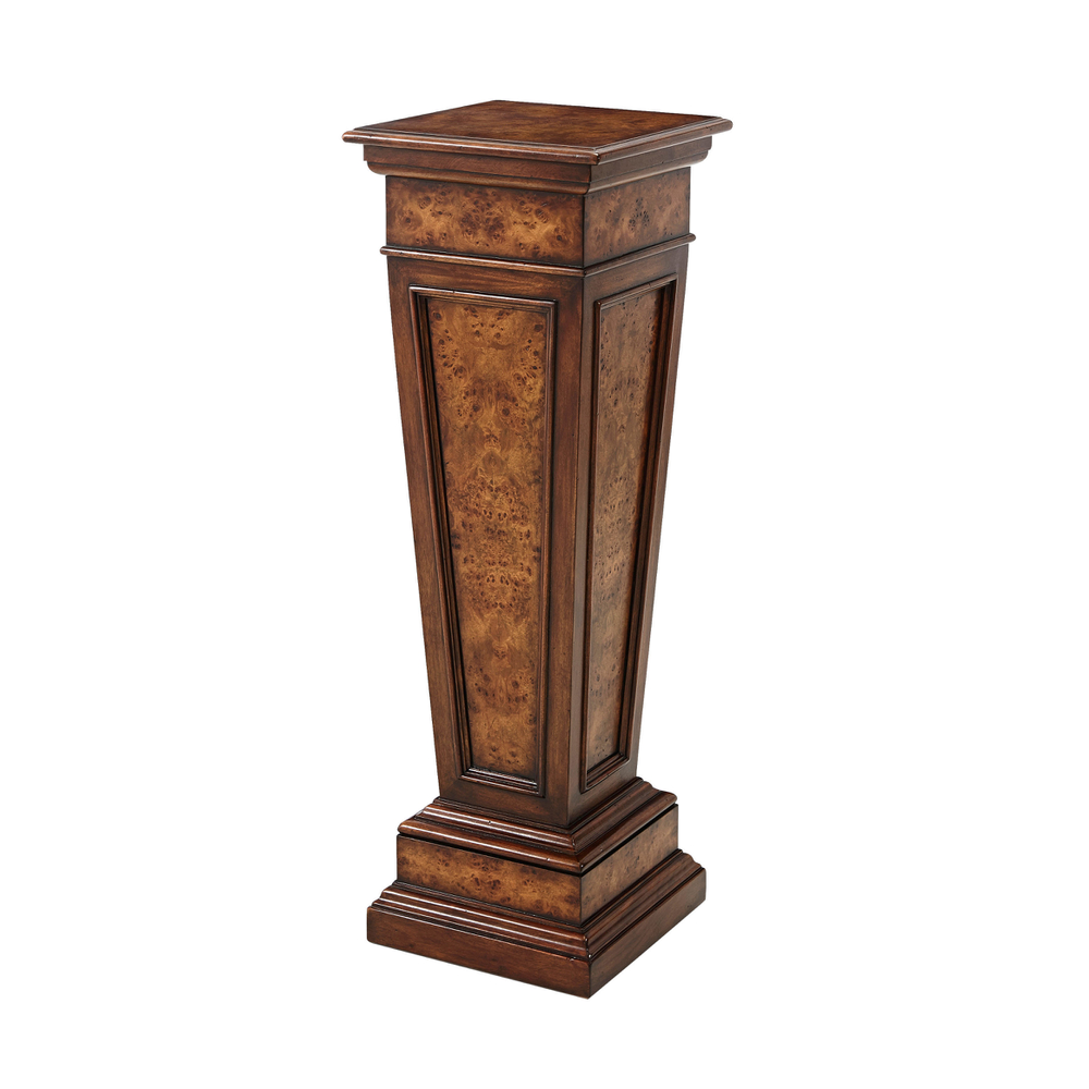 THE BURL PEDESTAL COLUMN / TORCHERE