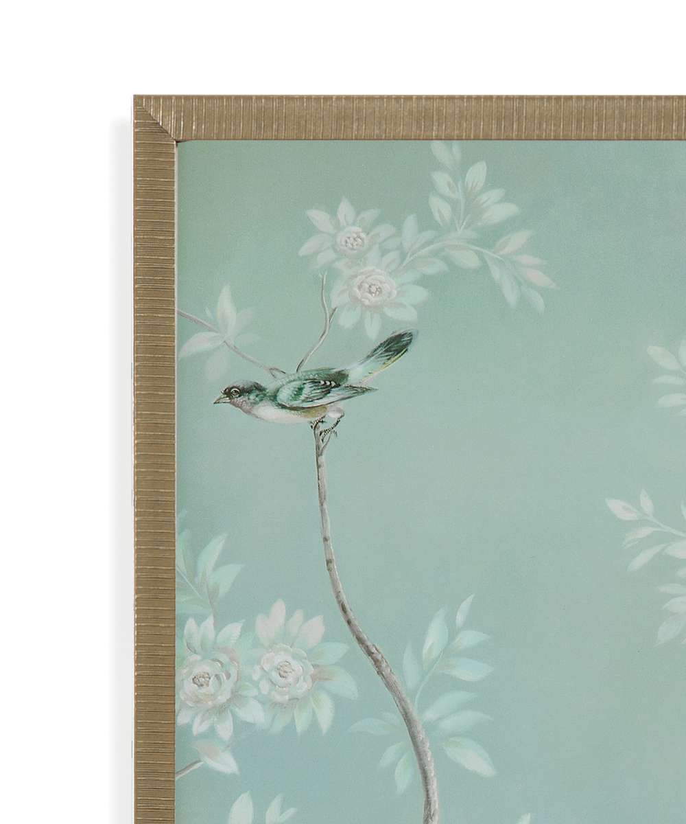 BIRDS & FLOWERS FRAMED PRINT (I & II)