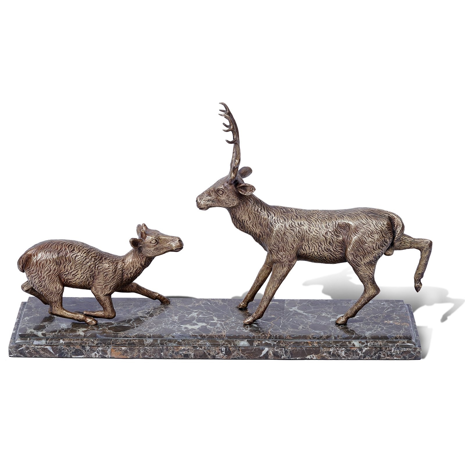 BRASS DEER & STAG