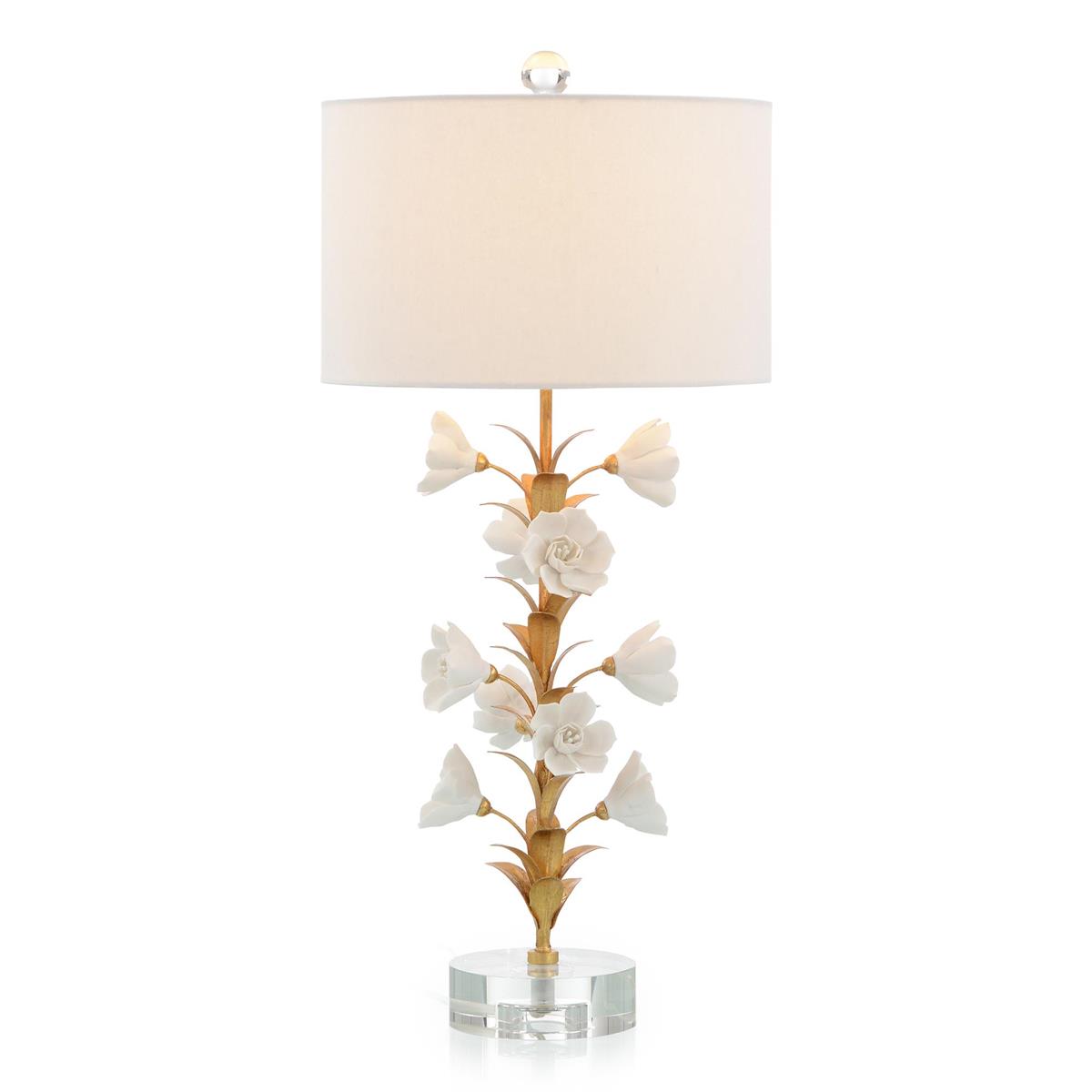 PORCELAIN FLOWER TABLE LAMP