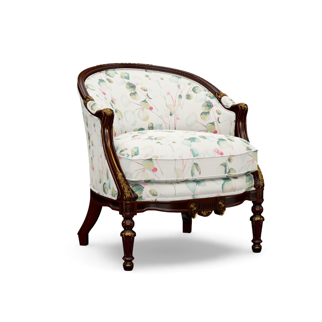 THE INDIA SILK BEDROOM UPHOLSTERED CHAIR