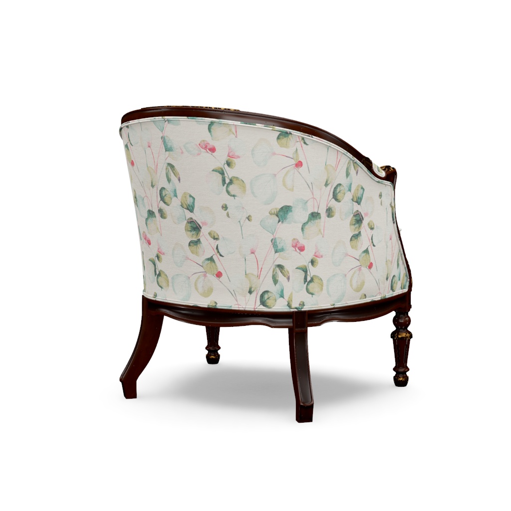 THE INDIA SILK BEDROOM UPHOLSTERED CHAIR