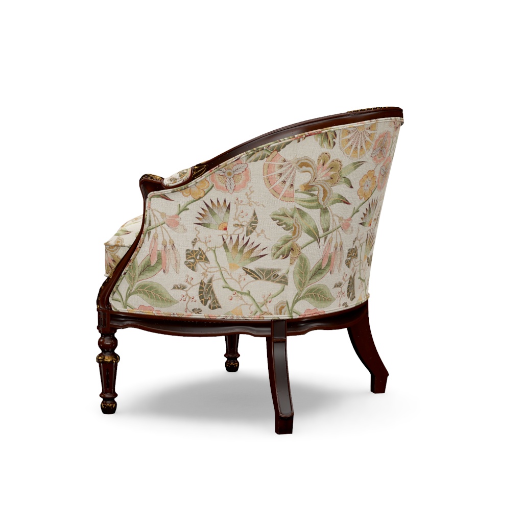 THE INDIA SILK BEDROOM UPHOLSTERED CHAIR