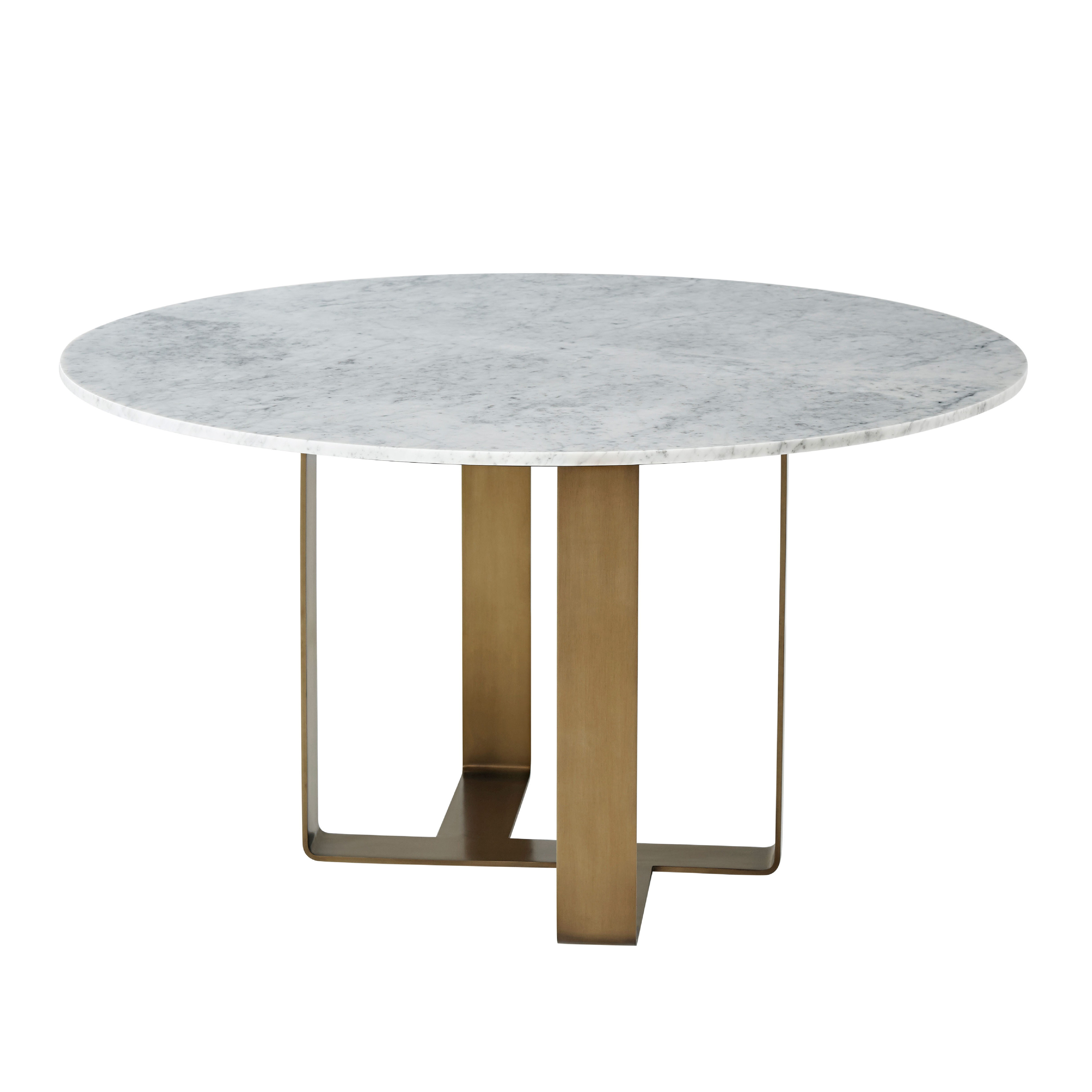 ADLEY MARBLE ROUND DINING TABLE