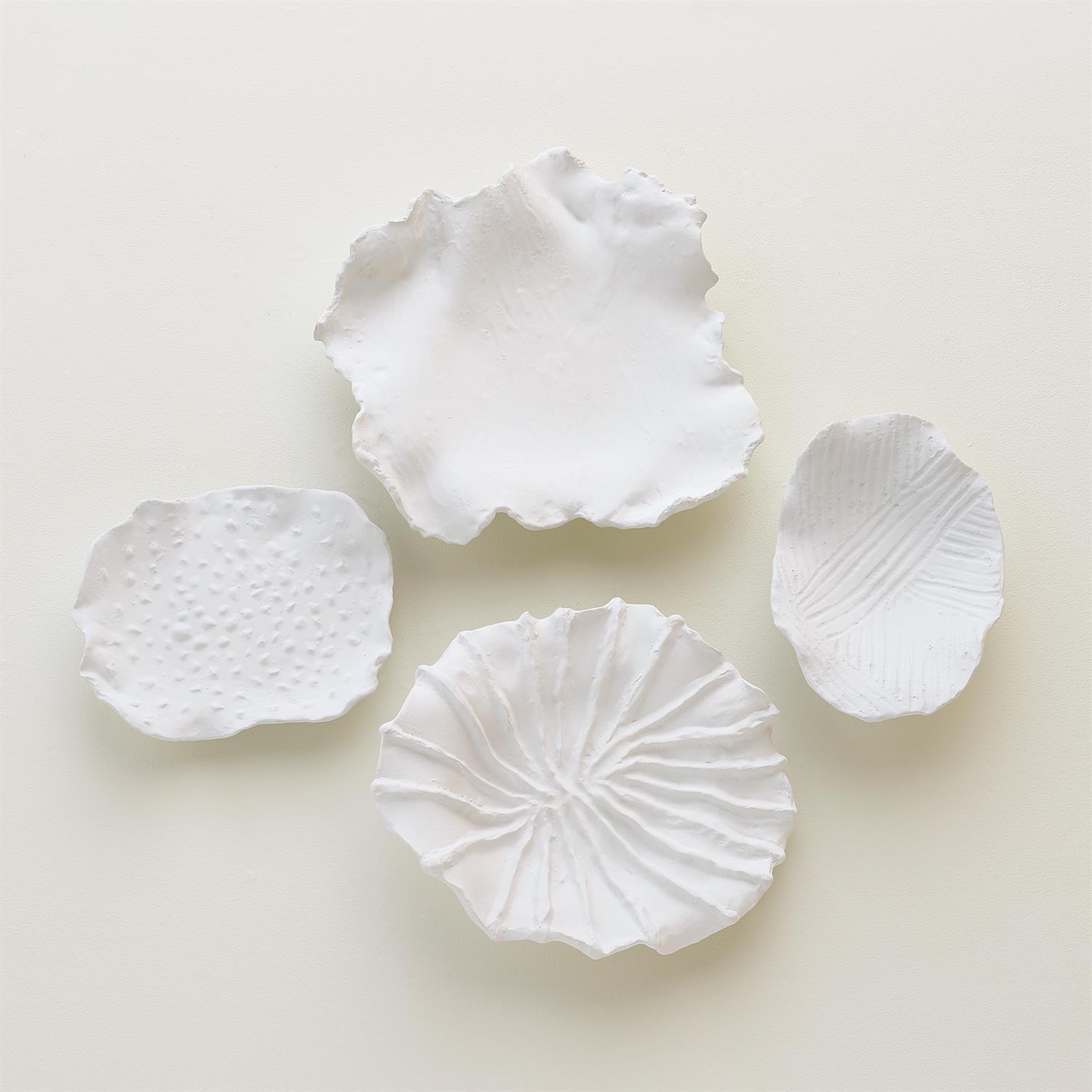 Maitake Wall Decor-Criss Cross-Soft White