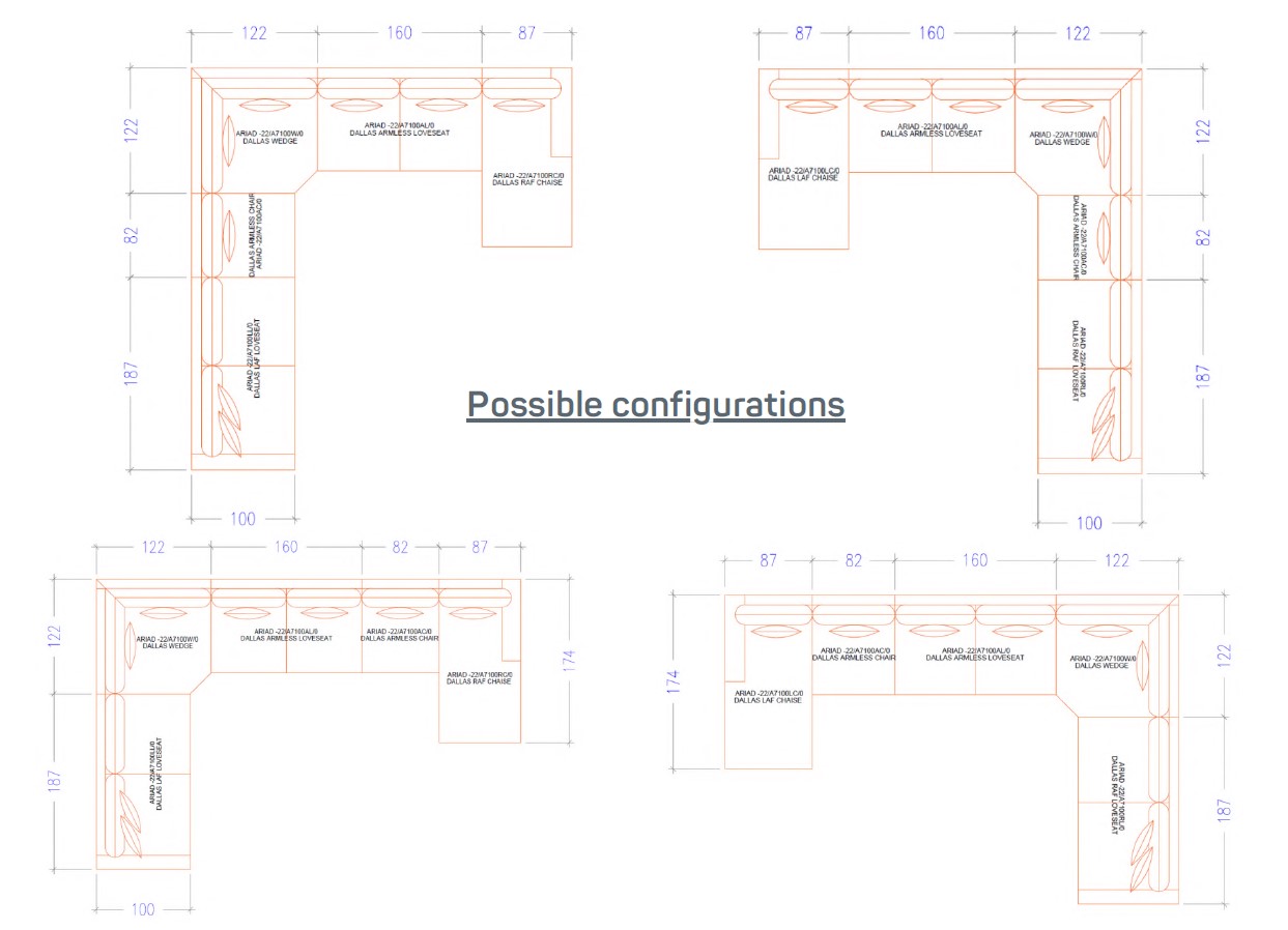 DALLAS SECTIONAL SOFA