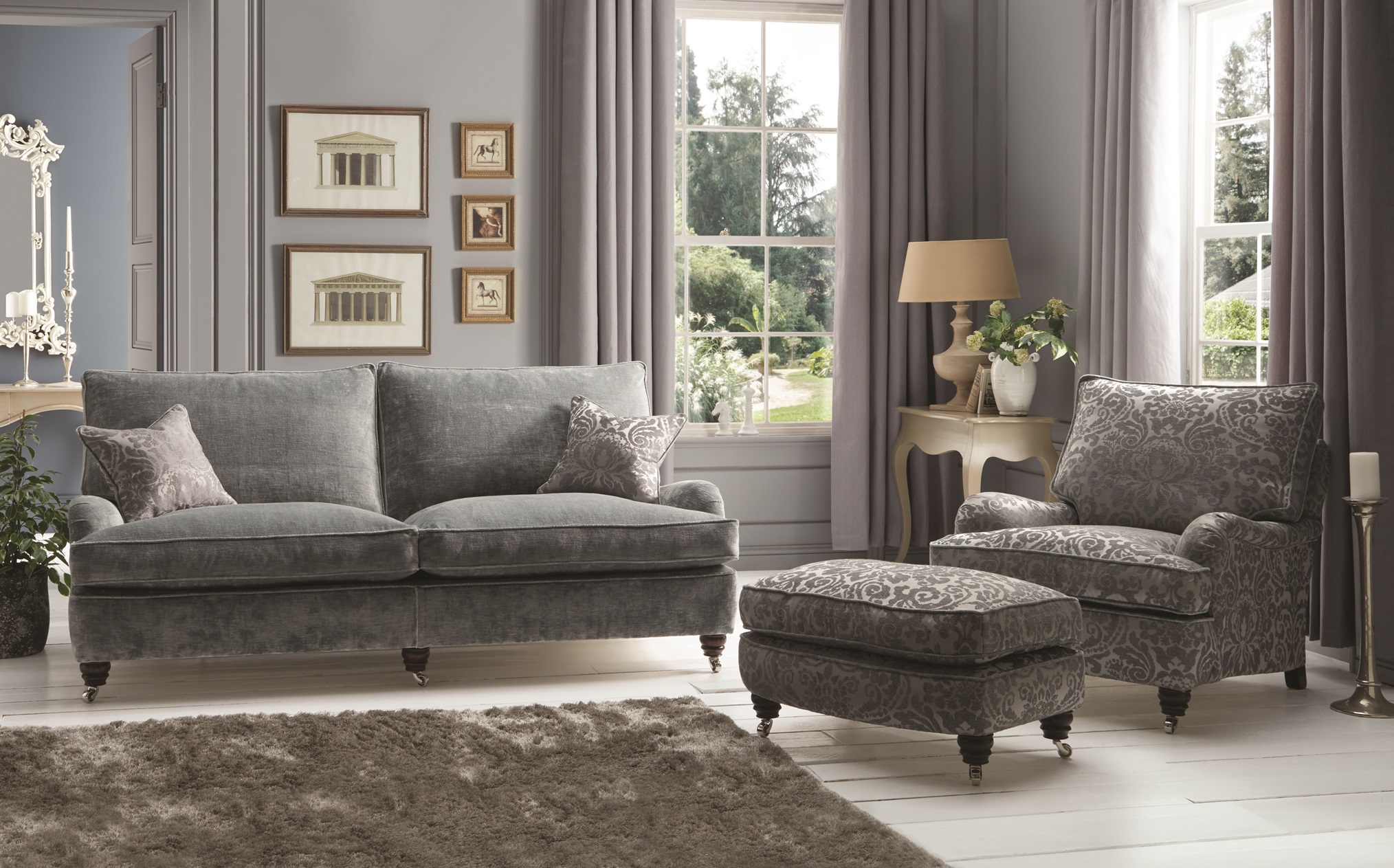 LANSDOWNE 3 SEATER SOFA