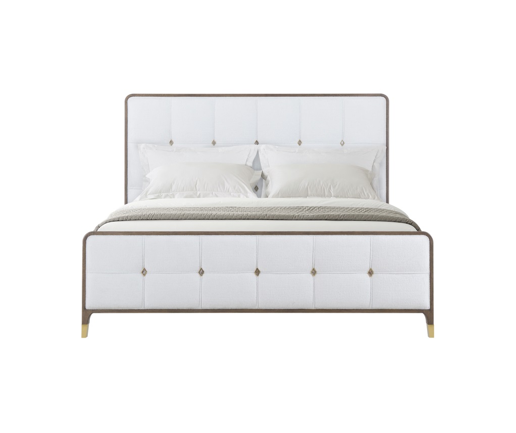 JUDITH LEIBER UPHOLSTERED KING BED