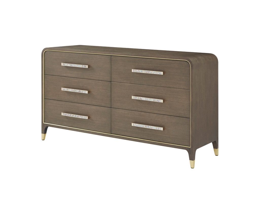 JUDITH LEIBER 6-DRAWER DRESSER