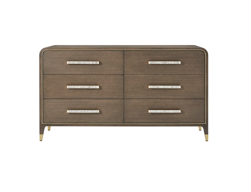 JUDITH LEIBER 6-DRAWER DRESSER