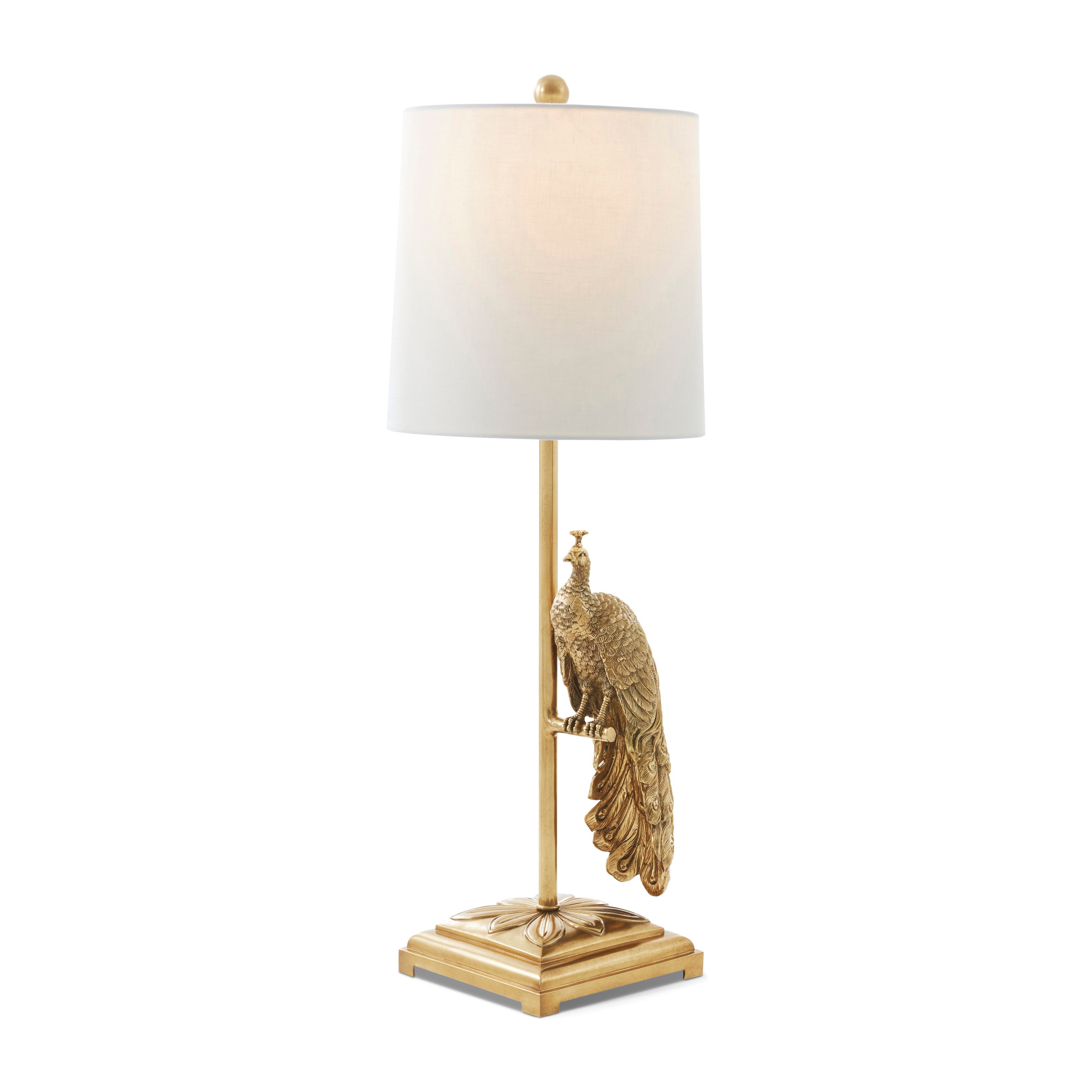 Peacock Table Lamp
