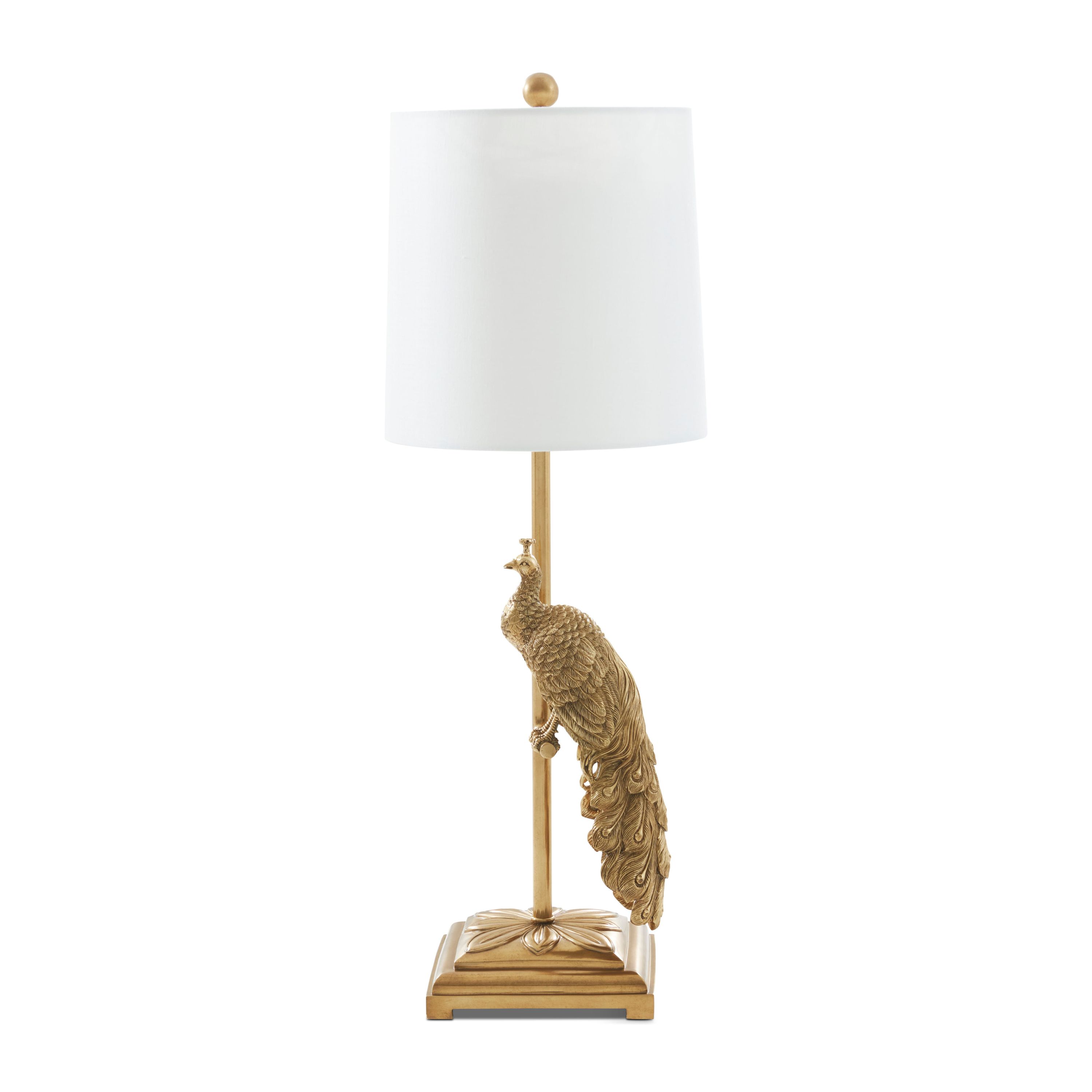 Peacock Table Lamp